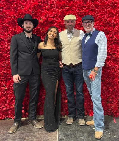 OnyxHR at Diamonds at the Derby Rose wall